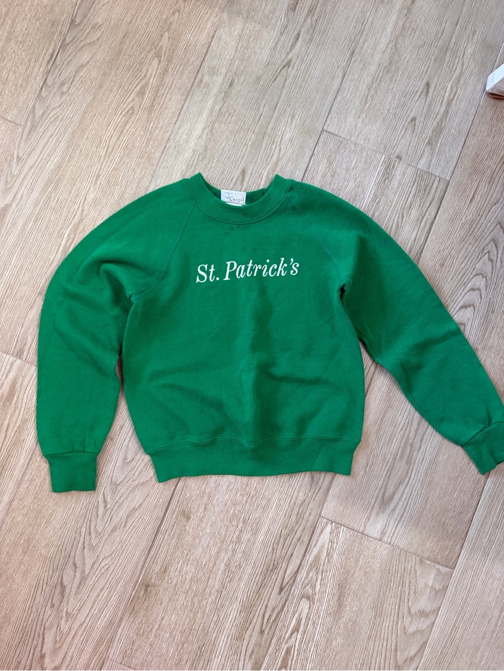 Vintage Lee St. Patrick’s Day Sweater Youth Med